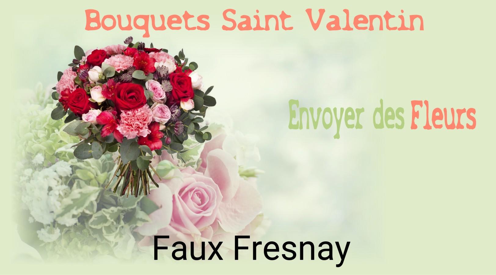 Roses de Saint-Valentin livrées à Faux-Fresnay